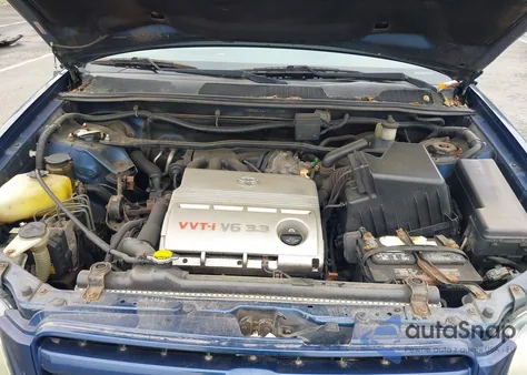 2004 Toyota Highlander V6 из США, поврежденный, VIN JTEEP21A640006309